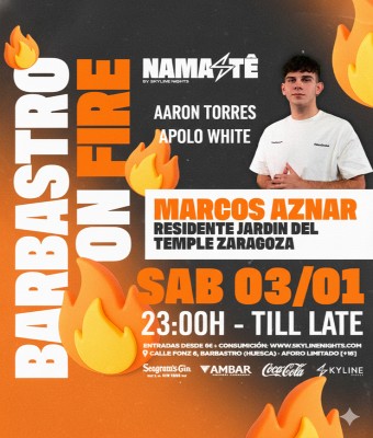 BARBASTRO ON FIRE- 03 ENERO en Huesca