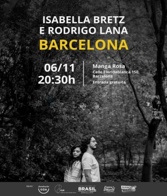"Cabeça Fora D'Água" - Isabella Bretz e Rodrigo Lana  en Barcelona