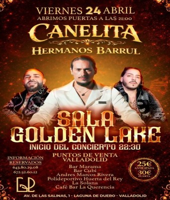 CANELITA EN CONCIERTO - Con Los Hermanos Barrul en Valladolid