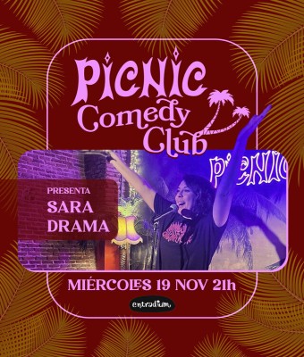 Picnic Comedy Club presentado por Sara Drama en Madrid