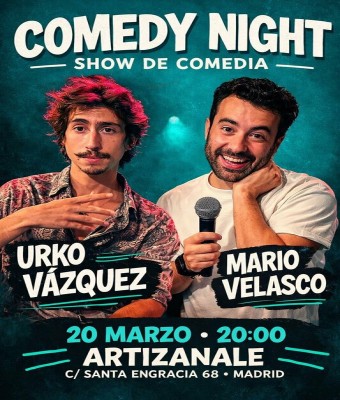 Artizanale Comedy Night en Madrid