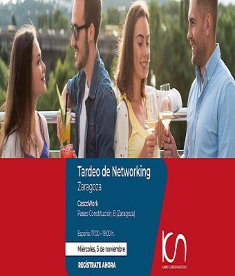 KCN Tardeo de Networking Zaragoza - 5 de noviembre