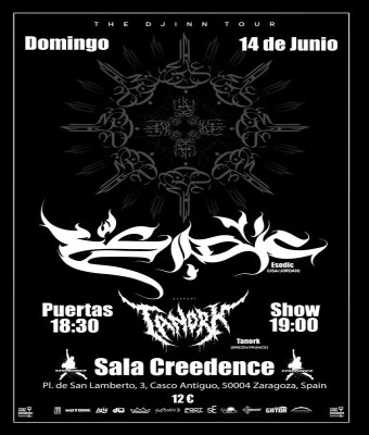 ESODIC + TANORK en SALA CREEDENCE - Zaragoza