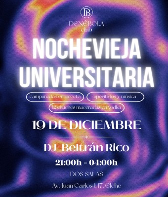 NOCHEVIEJA UNIVERSITARIA en Alicante/Alacant