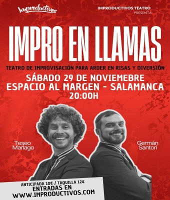 Impro en Llamas - Improductivos Teatro en Salamanca