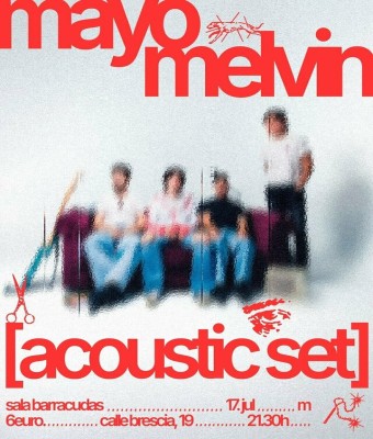 Mayo Melvin - Live Acústico @ Sala Barracudas - 17-jul en Madrid