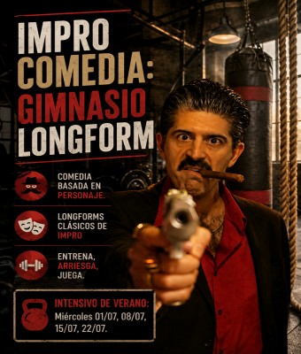 Impro Comedia - GIMNASIO LONGFORM en Barcelona