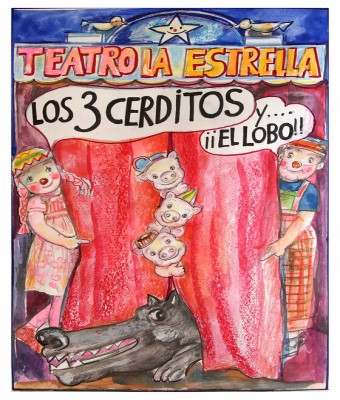 LOS 3 CERDITOS en Valencia/València