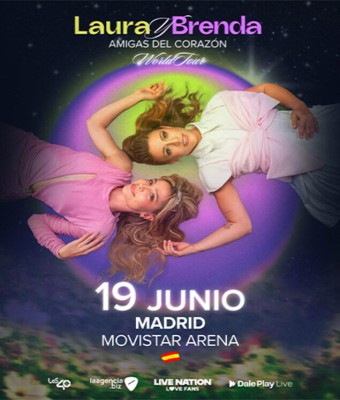 Laura y Brenda - Amigas del Corazón World Tour en Madrid