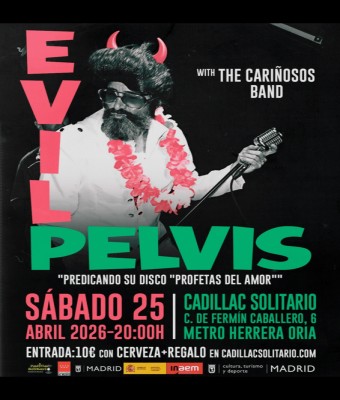 Evil Pelvis - Presentación Disco: "Profetas del Amor" en Madrid