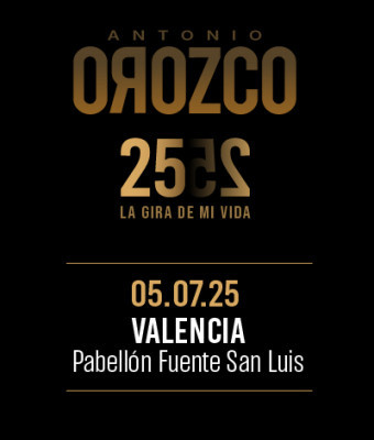 Antonio Orozco en Valencia