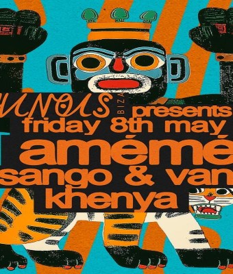 Chinois Presents: Amémé, Kasango & Vanco, Khenya en Ibiza