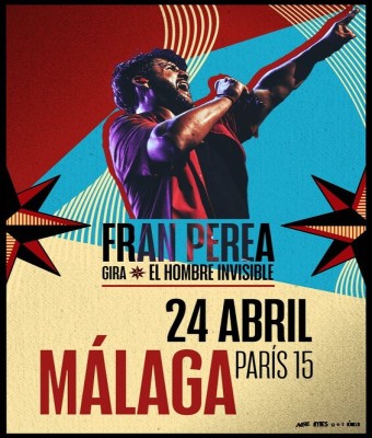 Fran Perea “El hombre invisible” en Málaga