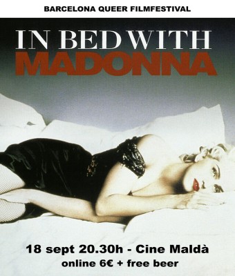 Proyección "En la cama con Madonna".  en Barcelona