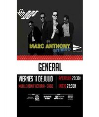 Marc Anthony - Música del Mar - Cádiz
