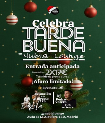 TARDE BUENA NUBIA en Madrid