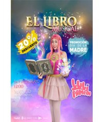 El Libro Musical, Luli Pampin en Madrid - Teatro - Cine Capitol