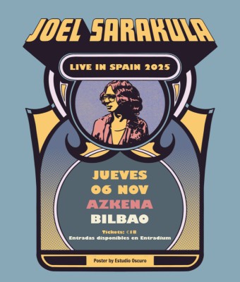 Joel Sarakula en Azkena, Bilbao el 6 de Noviembre en Bizkaia