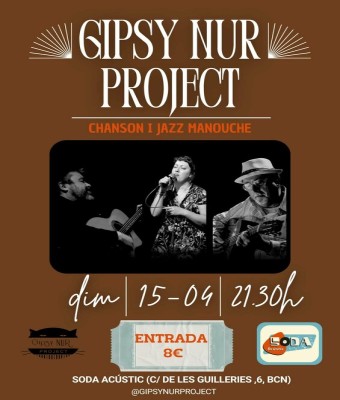 Gipsy NUR Project al Soda en Barcelona