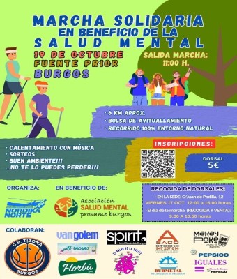 Caminata solidaria  en Burgos