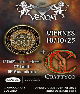 Cryptyco + Bad Boys en Madrid