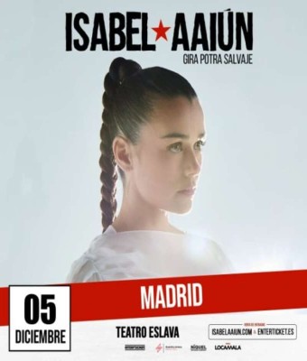 Isabel Aaiún en Madrid