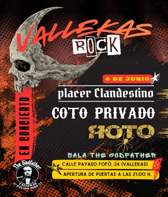 VALLEKAS ROCK The Godfather Rock Club en Madrid