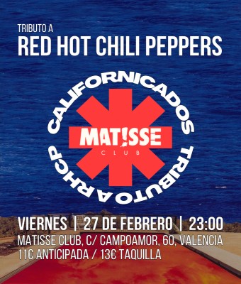 Tributo a Red Hot Chili Peppers en Valencia/València