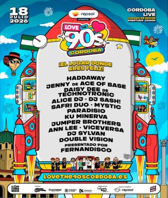 Love the 90s Córdoba 2026