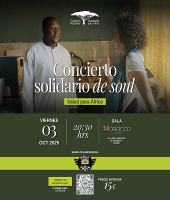 Concierto Solidario Salud para África en Madrid