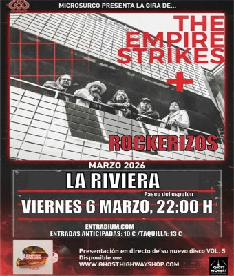 THE EMPIRE STRIKES + ROCKERIZOS en Burgos