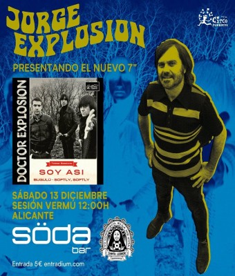 Jorge Explosion en Söda en Alicante/Alacant