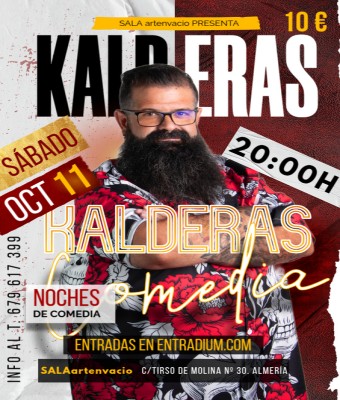 STAND UP COMEDY ARTENVACIO - KALDERAS en Almería