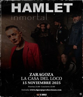 Concierto de Hamlet en Zaragoza
