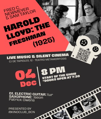 Live Music & Silent Cinema: The Freshman (1925) en Barcelona