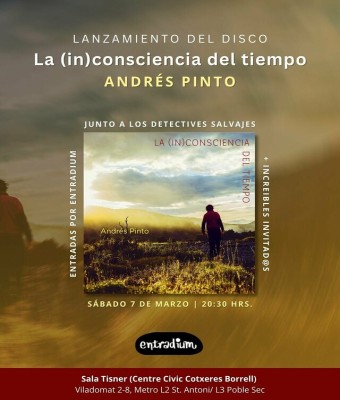 Lanzamiento del disco "La (in)consciencia del tiempo" en Barcelona