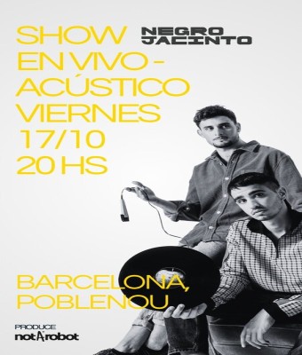 NEGRO JACINTO - BARCELONA 