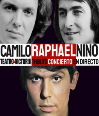 Consagrados. Camilo Sesto, Raphael y Nino Bravo en Madrid