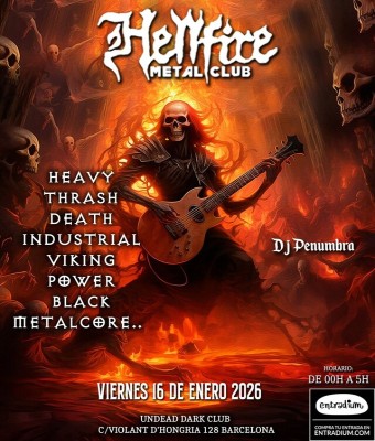 HELLFIRE !! Regalo para las 20 primeras anticipadas en Barcelona