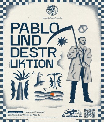 Serpiente Negra presenta: Pablo Und Destruktion en Granada