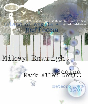 Buffoona + Island of Angels: Mikey Enwright en Barcelona