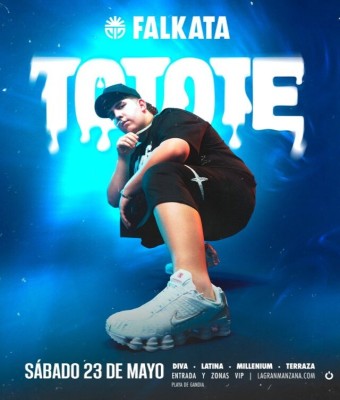 FALKATA X TOTOTE- SÁBADO 23 DE MAYO en Valencia