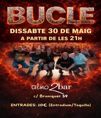 BUCLE en directe a l'Almo2bar en Barcelona