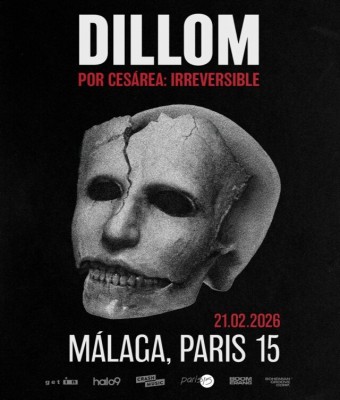 CONCIERTO DILLOM - MÁLAGA - SALA PARIS 15 - SÁBADO 21 DE FEBRERO