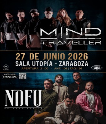 Mind Traveller + No Drop for Us en Zaragoza