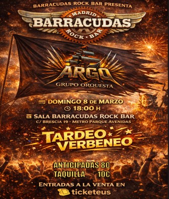 TARDEO VERBENEO CON ARGO GRUPO ORQUESTA en Madrid
