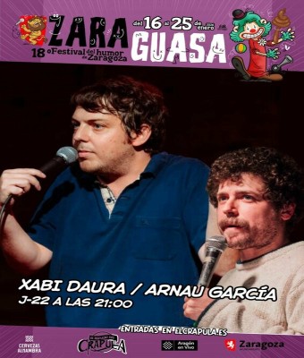 XABI DAURA Y ARNAU GARCIA en Zaragoza