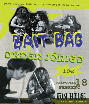 Bait Bag + Orden Jónico en Madrid