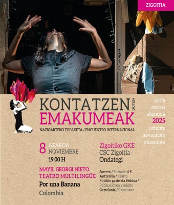 Por una banana - Teatro Multilingüe en Araba/Álava