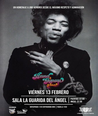 Homenaje a Jimi Hendrix - Band of Gypsys (Jerez) en Cádiz